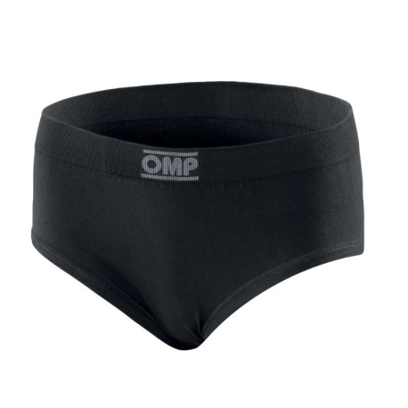 Underwear FIA fireproof women`s briefs OMP TECNICA EVO, black | races-shop.com