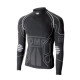 Underwear OMP KS WINTER shirt, black | races-shop.com