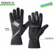 Gloves Karting gloves OMP RAIN-K (external stitching), black | races-shop.com