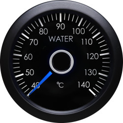 RACES VW Series gauge - Water temperature - blue/white