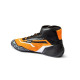 Shoes Karting shoes Sparco K-Rock 2025 black/fluo orange | races-shop.com