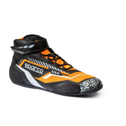 Karting shoes Sparco K-ROCK, black/fluo orange