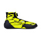 Shoes FIA karting shoes Sparco K-RAPID (rotor closure), fluo yellow/black | races-shop.com