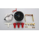 Gauges RACES VW Series RACES VW Series gauge - Boost pressure (1-3BAR, mechanical) - blue/white | races-shop.com