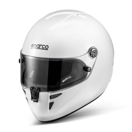 Full face helmets Helmet Sparco STEALTH KF whith FIA, white | races-shop.com