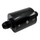 Oil pumps RACES AN10 Billet Oil filter - Black | races-shop.com