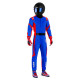 Suits CIK-FIA children`s karting suit SPARCO THUNDER K48 ADV, blue/red | races-shop.com