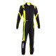Suits CIK-FIA children`s karting suit SPARCO THUNDER K48 ADV, black/fluo/yellow | races-shop.com