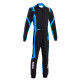 CIK-FIA karting suit SPARCO THUNDER K48 ADV, black/blue