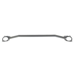 Front Upper strut bar RACES BMW E46 Sedan Touring, silver