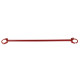 Strutbars Rear Upper strut bar RACES Honda Civic, CRX, red | races-shop.com