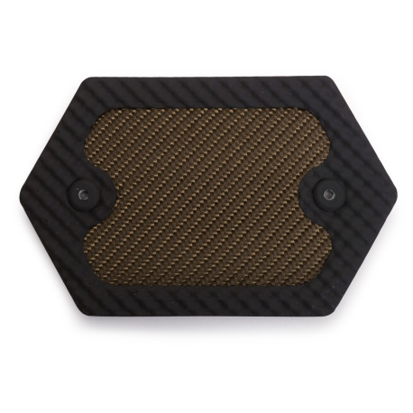 Covers, shields and heat insulations Heat shield for exhaust Thermotec CARBON, 9,5x14,5cm | races-shop.com