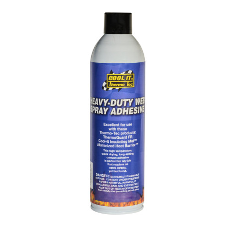 Covers, shields and heat insulations Heavy-Duty Spray Adhesive Thermotec | races-shop.com