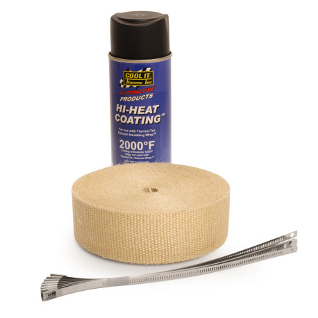 Hi-Heat Coatings Exhaust Insulating Wrap Kits | races-shop.com