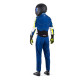 Suits Race suit SPARCO Kerb Advanced K48 whith FIA, blue/fluo yellow | races-shop.com