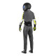 Suits CIK-FIA karting suit SPARCO Kerb Advanced K48, grey/fluo/yellow | races-shop.com