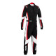 Race child suit SPARCO Kerb Advanced K48 whith FIA, black/red
