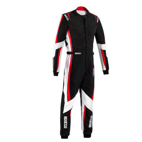 Suits CIK-FIA children`s karting suit SPARCO Kerb Advanced K48, black/red | races-shop.com