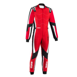 Race suit SPARCO Kerb Advanced K48 whith FIA, red/black