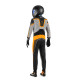 Suits FIA racing suit SPARCO SUPERLEGGERA-K, black/fluo/orange | races-shop.com