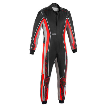 Suits CIK-FIA children`s karting suit SPARCO SUPERLEGGERA-K, black/red | races-shop.com