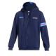 Hoodies and jackets Sparco Martini Racing Hooded Sweatshirt MY25, blue | races-shop.com