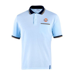 Spacro Gulf Pocket Polo Shirt, light blue