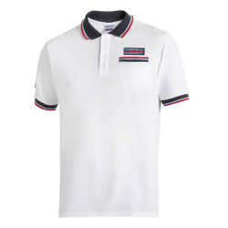 Polo shirt SPARCO MARTINI RACING (with pocket), white