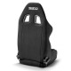 Sport seats without FIA approval - adjustable Sport seat Sparco R500 TORINO, black | races-shop.com