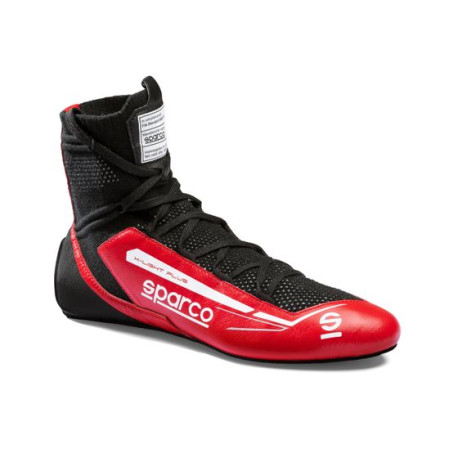 Shoes FIA race shoes Sparco X-LIGHT PLUS, red/black | races-shop.com