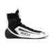 Shoes FIA race shoes Sparco X-LIGHT PLUS, white/black | races-shop.com
