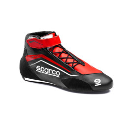 FIA race shoes Sparco SKID 2025, black/red