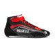 Shoes Shoes Sparco Skid 2025 with FIA, black/red | races-shop.com