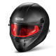 Full face helmets Helmet Sparco STEALTH RF CARBON whith FIA, red | races-shop.com