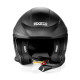 Open face helmets Helmet Sparco FLUX RJ-I with FIA, black | races-shop.com