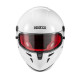 Full face helmets Helmet Sparco STEALTH RF whith FIA, white/red | races-shop.com