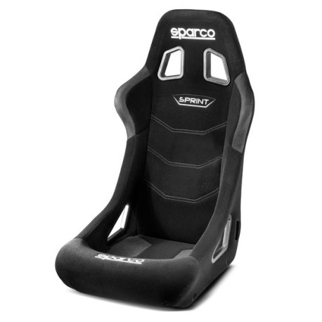Sport seats with FIA approval Sport seat Sparco SPRINT+ with FIA, black | races-shop.com