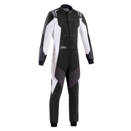 Suits FIA racing suit SPARCO R580 X-Light Full Efficiency, black/white | races-shop.com
