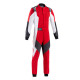 Suits FIA racing suit SPARCO R580 X-Light Full Efficiency, red/white | races-shop.com