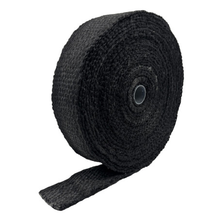 Insulation wraps RACES Exhaust insulating wrap ceramic black 25mm x 10m x 2mm | races-shop.com