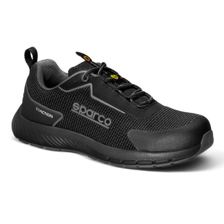 Work shoes Sparco safety shoes Traction FUJI, black | races-shop.com