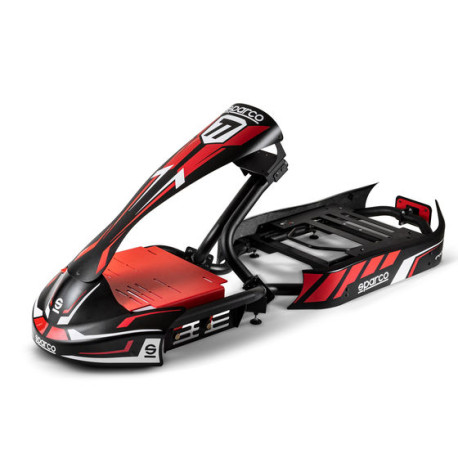 Playseat Sparco Evolve Pro Sim Racing Kart Cockpit, JUNIOR | races-shop.com