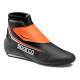Shoes FIA karting shoes Sparco K-PRIME, black/fluo orange | races-shop.com