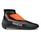 Shoes FIA karting shoes Sparco K-PRIME, black/fluo orange | races-shop.com
