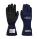 Gloves Race gloves Sparco MARTINI RACING LAND 2025 with FIA, blue marine | races-shop.com