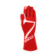 FIA race gloves Sparco LAND 2025 (external stitching), red