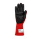 Gloves Race gloves Sparco LAND 2025 with FIA, red | races-shop.com