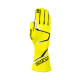 FIA race gloves Sparco LAND+ 2025 (internal stitching), fluo yellow