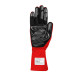 Gloves Race gloves Sparco LAND + 2025 with FIA, red | races-shop.com