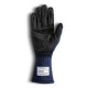 Gloves Race gloves Sparco LAND Classic 2025 with FIA, blue marine | races-shop.com